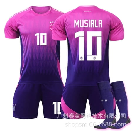 Maillot Allemagne Florian Wirtz 17 Domicile UEFA Euro 2024