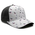 thumbnail image 3 of Christmas Baseball Cap – Stylish Spliced Design Adjustable Trucker Hat with Full Print Front & Brim, Breathable Cotton Blend Snapback for Sports, Travel & Daily Wear, 3 of 3