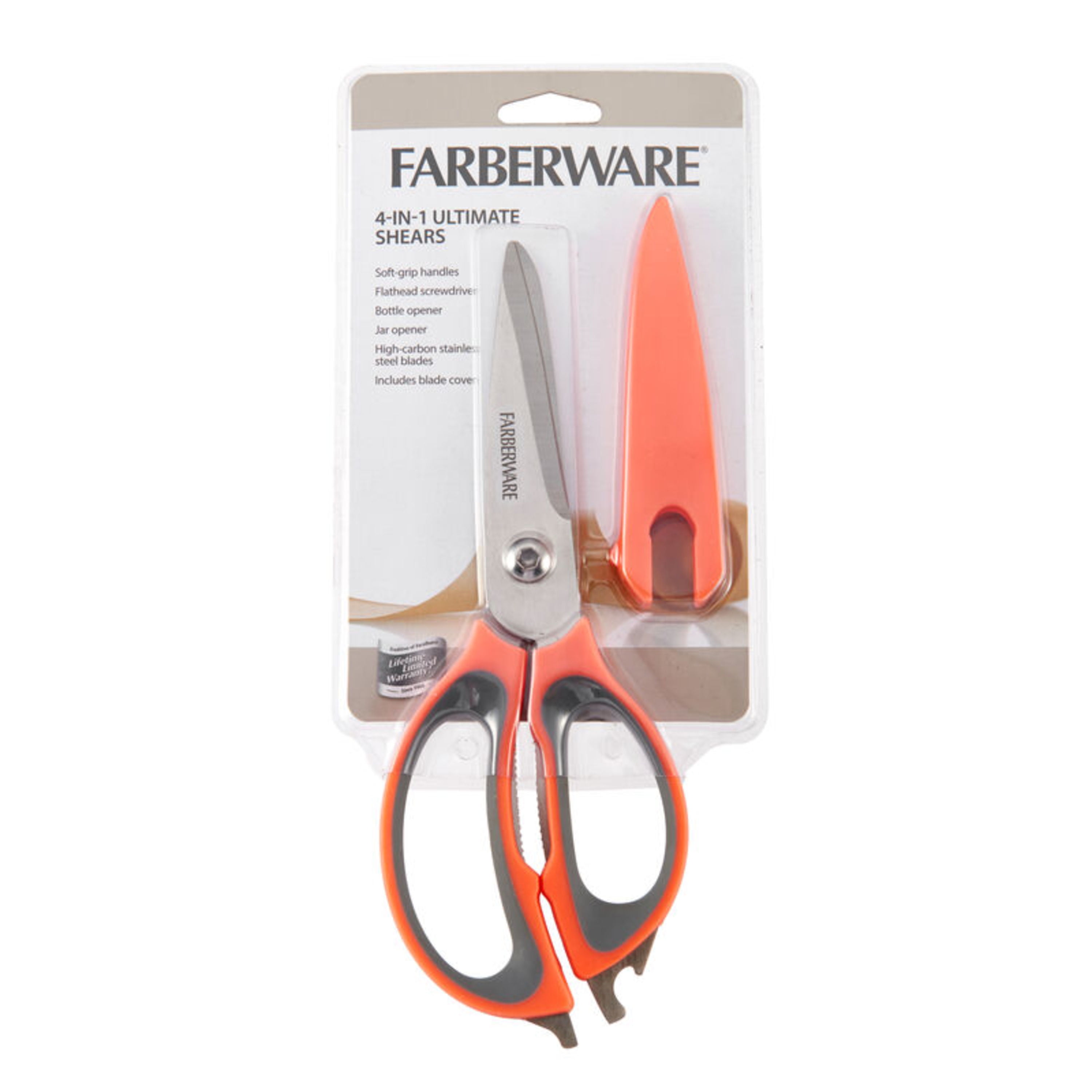 Farberware Ultimate Kitchen Shears - Grey/Black, 1 ct - King Soopers