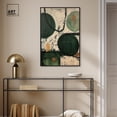 thumbnail image 3 of Greenlight Breeze II Canvas Green Abstract Art by Art Remedy, Black Frame, 24" x 36", 3 of 7
