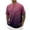 Dark Purple, variant on Men's T-Shirts Gradient Color Casual Shirts Classic Crew Neck Short Sleeve Tees (Red L)