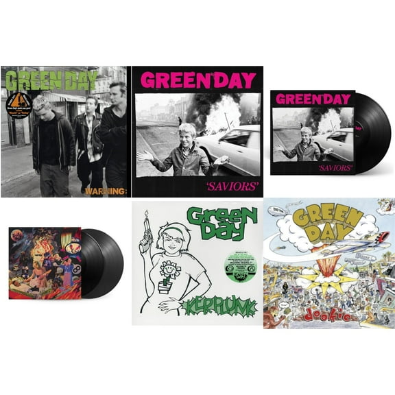 Warning & Saviors (180G/Deluxe LP Vinyl) & Saviors & Insomniac (25Th Anniversary/2LP) & Kerplunk (120G/7Inch Single) & Dookie