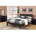 Cterwk Bedroom Bed Side Table Nightstand Black Color Wooden 2 Drawers Table - Walmart.com