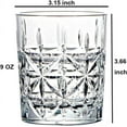 thumbnail image 2 of 9 Oz Unbreakable Tritan Drinking Glasses Dishwasher Safe Acrylic Glasses Drinkware BPA Free Hard Plastic Cups Reusable Kitchen Water Glasses Drinking Set of 6 (Clear), 2 of 14