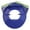 Blue, variant on Reflective Sun Shade for Safety-Helmet Neck Shield Foldable Neck Shade Breathable Mesh Sun-Shade for Hardhats