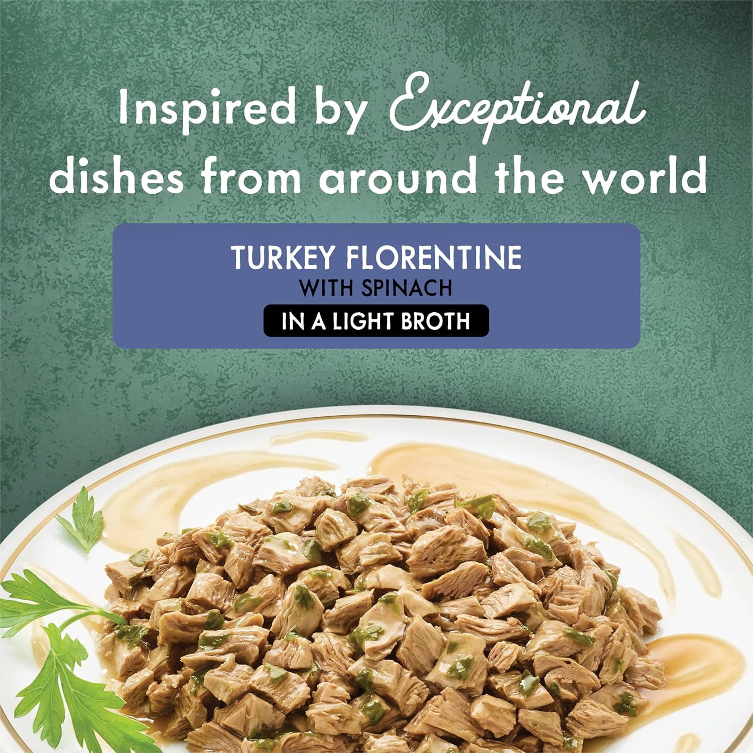 Purina Fancy Feast Medleys Turkey Florentine With Garden Greens in a Delicate Sauce, 3 Ounce (Pack of 12)