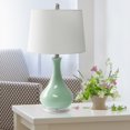 thumbnail image 4 of Elegant Designs LT3312-AQU Ceramic Tear Drop Shaped Table Lamp, Aqua, 4 of 6