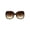 Tortoise Brown, variant on Womens Oversize Thick Plastic Butterfly Diva Sunglasses Tortoise Brown