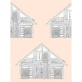 thumbnail image 3 of Dreamhouse Classic Removable Vinyl Wallpaper by Barbie - Peach, 3 of 3