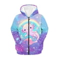 thumbnail image 5 of DISNIMO Axolotl Hoodie for Girls Rainbow Hoodie Kids Galaxy Hoodie for Girls 6-7 Hoodies Sweatshirt Boys Hooded Sweatshirts Zip Hoodie Girls Jacket Hoodie Kids Long Sleeve Hoodies Cloth Children, 5 of 7