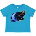 thumbnail image 3 of Inktastic Owl Decorating the Night with Moon and Stars Boys or Girls Toddler T-Shirt, 3 of 5