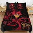thumbnail image 6 of Hazbin Hotel 3-Piece Bedding Set Soft Warm And Comfortable Soft Bed Set with 1 Duvet Cover And 2 Pillowcases for Bedroom, 6 of 7