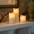 thumbnail image 3 of Battery Operated LED Wax Candles with Moving Flame - Set of 3, 3 of 6