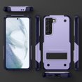 thumbnail image 7 of Samsung Galaxy S21 5G Case Military Shockproof Kickstand Cell Phone Cover Protective with Upgrade Hard PC & Premium Soft TPU Kickstand for Galaxy S21 6.2 inch Purple, 7 of 7