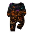 thumbnail image 6 of Matching Family Halloween Pajamas Set - 2026 Cute Ghost & Pumpkin Print Two-Piece Sleepwear Pjs - Family Matching Pajamas Soft Holiday Loungewear Halloween Matching Pajamas for Family, 6 of 6