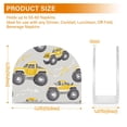 thumbnail image 4 of Yayeee Napkin Holder for Table Set of 2 Kitchen Paper Tissue Organization, Trucks Pattern, 4 of 8