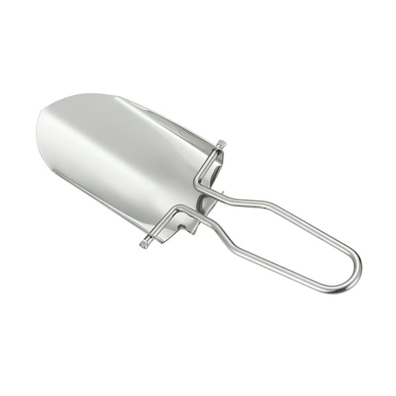 FACEGA Mini Stainless Steel Folding Shovel Outdoor Survival Spade Garden Tool Hiking Trowel