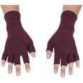 thumbnail image 1 of Gants Unisexes Chauds Sans Doigts Extensibles en Tricot, 1 of 2