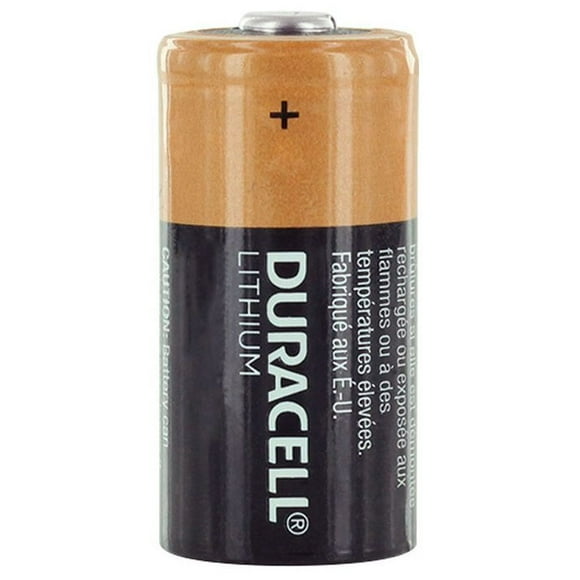Duracell CR123A DL123A Lithium Battery 3V (Pack of 2)