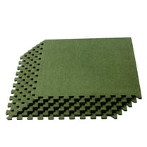 We Sell Mats Thick Interlocking Foam Carpet Tiles Durable Carpet Squares Anti Fatigue Support for Home Office or Classroom Use