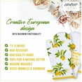 thumbnail image 6 of AMOUR INFINI 2 Kitchen Towels, 2 Pot Holders and Oven Mitt Heat Resistant Washable Cotton Citrus Splash 5 Pack Kitchen Set for Cooking,Baking,Grilling | Thanksgiving Christmas Fall Festive Gift Set, 6 of 6