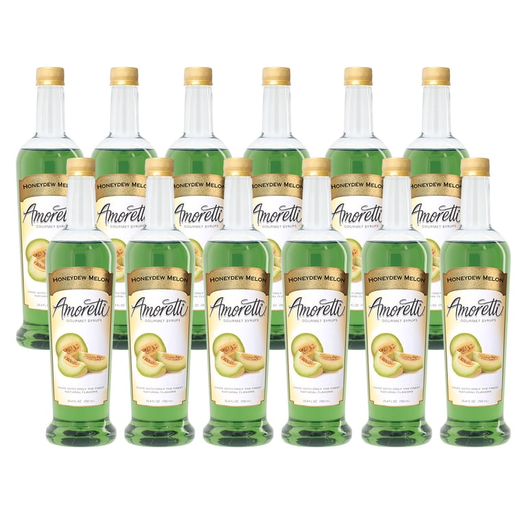 Amoretti - Honeydew Melon Gourmet Syrup, 94 Servings Per Bottle