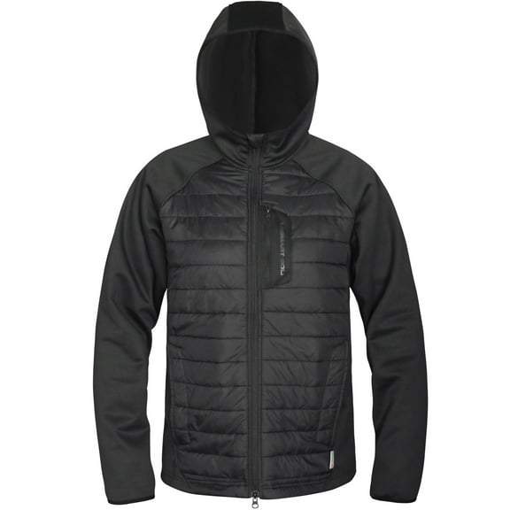 Men Lightweight Warm Puffer Jacket Winter Down Jacket Thermal Hybrid Coat Water Resistant