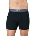 thumbnail image 2 of Naked Men Essential Cotton Stretch Boxer Briefs 2-Pack M101100, 2 of 4
