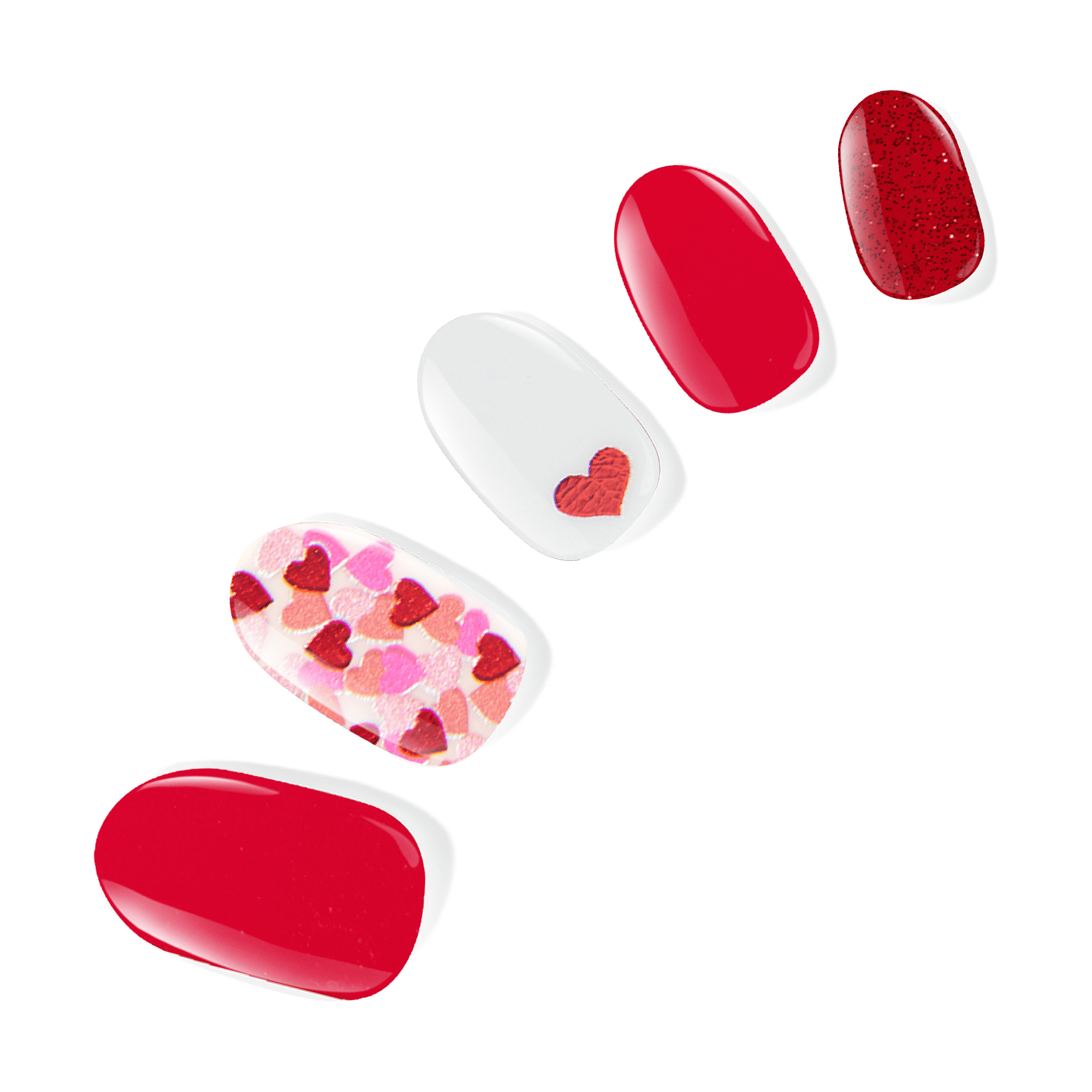 Dashing Diva Gloss Ultra Shine Gel Nail Strips, Girl Crush, 32 count