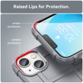 thumbnail image 5 of SaniMore Case for iPhone 14 Plus 6.7" 2022, Rugged Heavy Duty Protective Cover Anti-slip Drop-proof Slim Lightweight Anti-scratch 360°Full Protective Cover For iPhone 14 Plus, Gray, 5 of 7