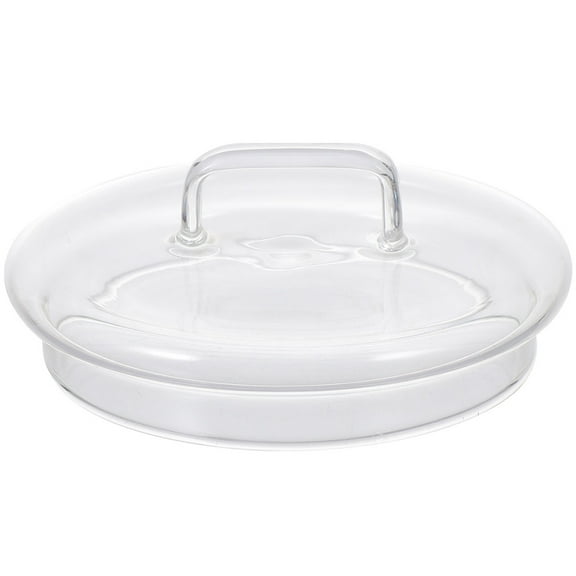 FRCOLOR 1Pack Reusable Glass Canister Lid for Dry Food Storage and Pantry Organization