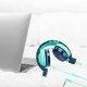 thumbnail image 4 of Gwong Electrónica Auriculares ajustables ABS plegables cableado sobre auriculares para los niños para niños, 4 of 6