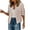 Beige, variant on Women's Glitter Sequins Jacket Zipper Up Casual Shining Coat Long Sleeve Cropped Outerwear For Evening Party Club Outfit