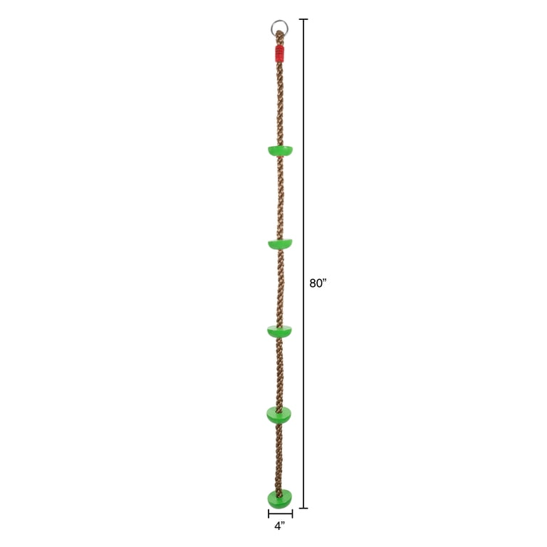 Tree Ladder Awesome Wooden Rope Ladder For Kids - 6ft Climbing Fun For ...