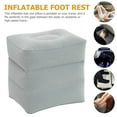 thumbnail image 4 of CIMAXIC Inflatable Foot Rest Pillow for Outdoor Use Comfortable PVC Light Grey 1 Set,15.75"X14.96"X11.42", 4 of 5
