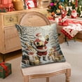 thumbnail image 5 of Christmas Pillow Cover, Holiday Themed Cushion Case for Sofa Living Room Bedroom Decor Seasonal Home Accent(G), 5 of 6