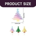 thumbnail image 3 of Cake inserts 18 PCS Christmas Tree Cupcake toppers Christmas Cake toppers Glitter Cupcake Picks Cake Decorations Christmas Party, 3 of 9