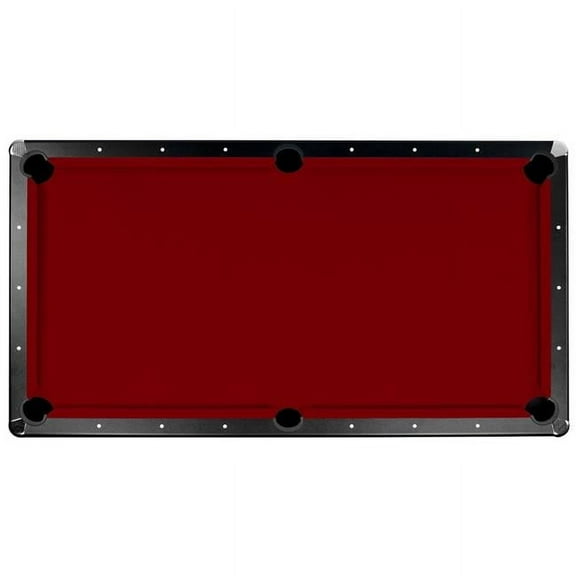 8 ft. Saturn II Billiard Cloth Pool Table Felt, Burgundy