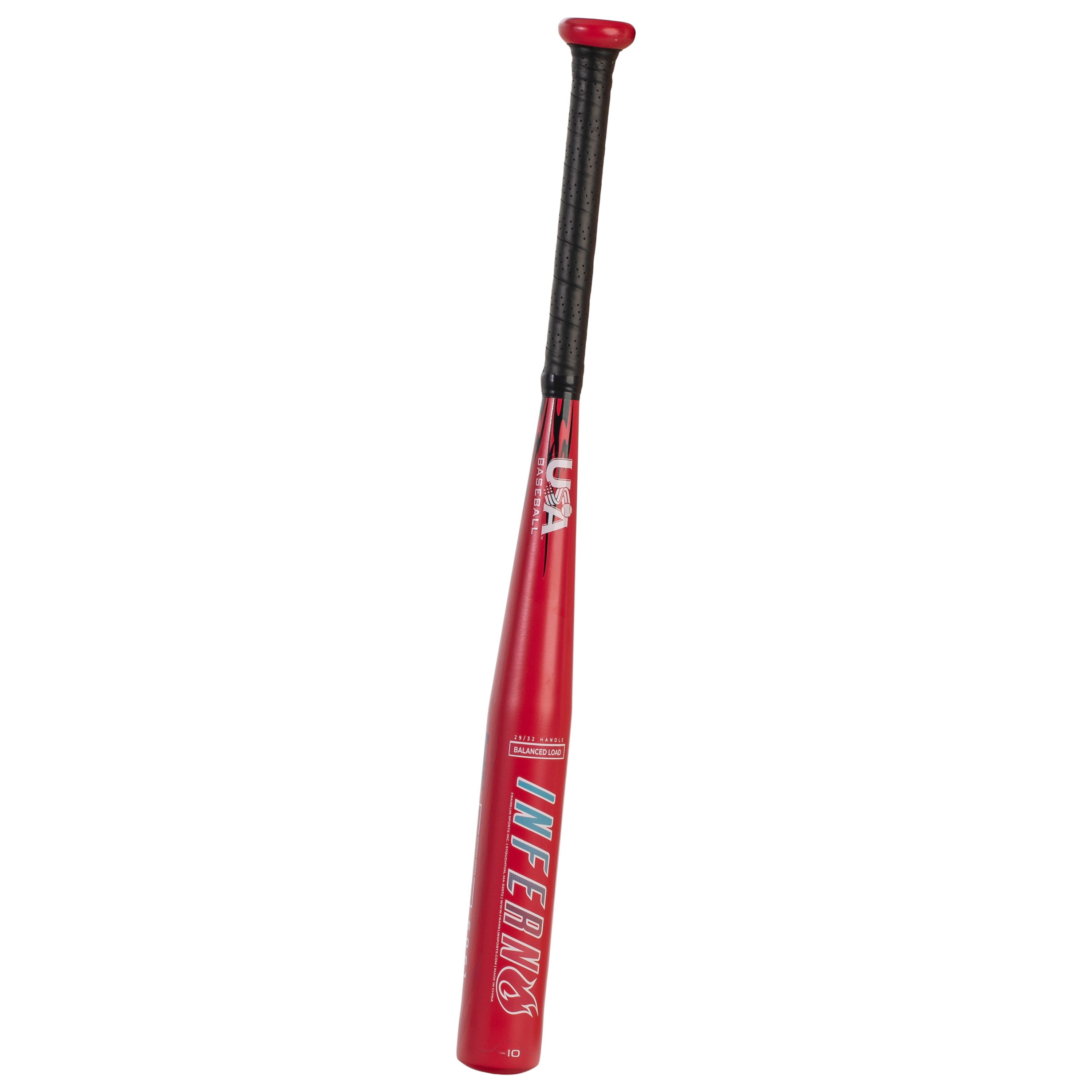 Franklin Sports Red Inferno Tee Ball Set - Youth 25" Bat, Drop 10 - Ball - 9" PVC Tee Ball Glove