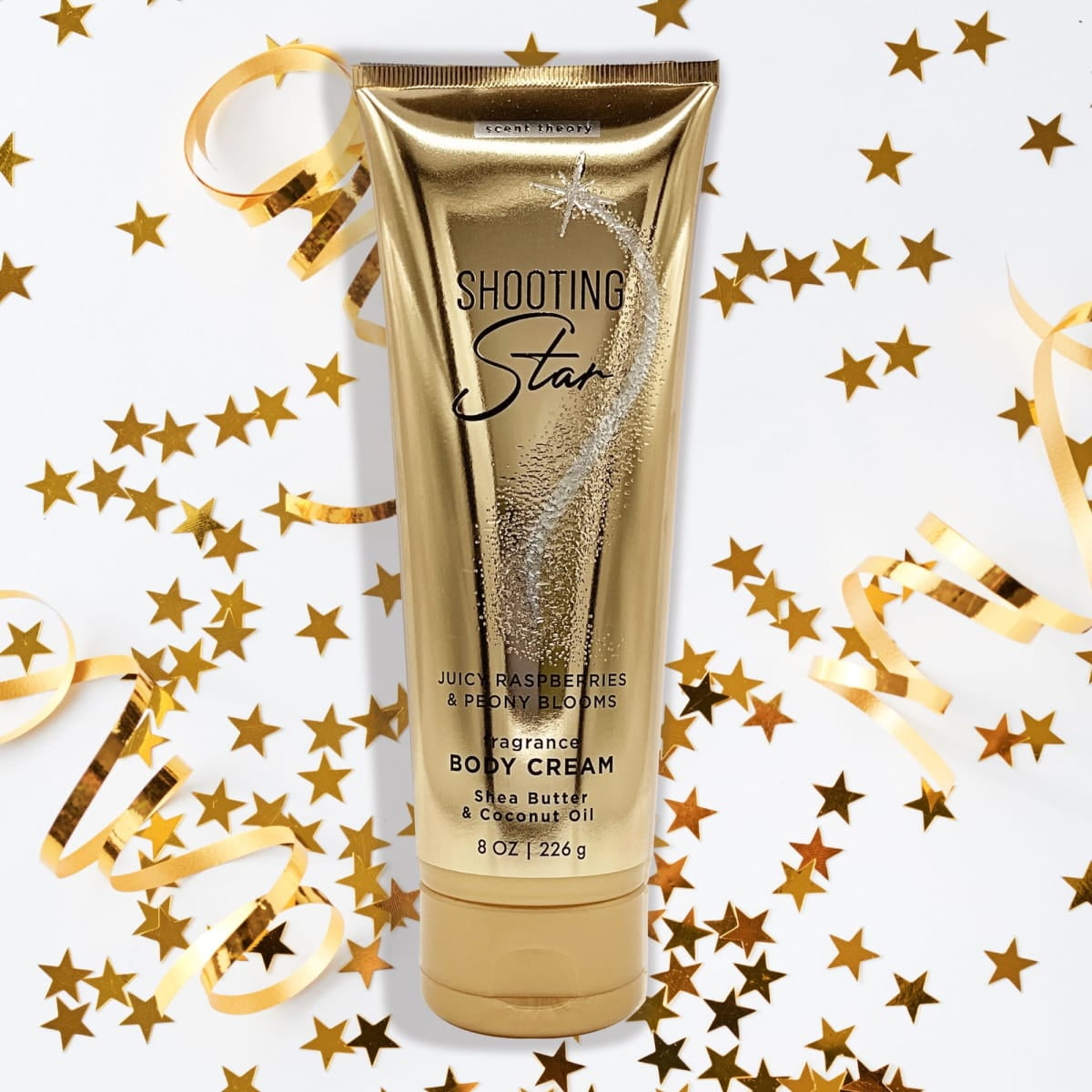 Scent Theory Hand and Body Cream with Shea Butter for All Skin Types, Shooting Star, 8 oz