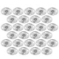 thumbnail image 2 of Shisuyan Metal Clips And Fasteners Silver 100Pcs 0.6x0.6x0.2In, 2 of 9
