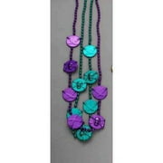 M/G BEAD-PIRATE MEDALLIONS 40" 12 PACK