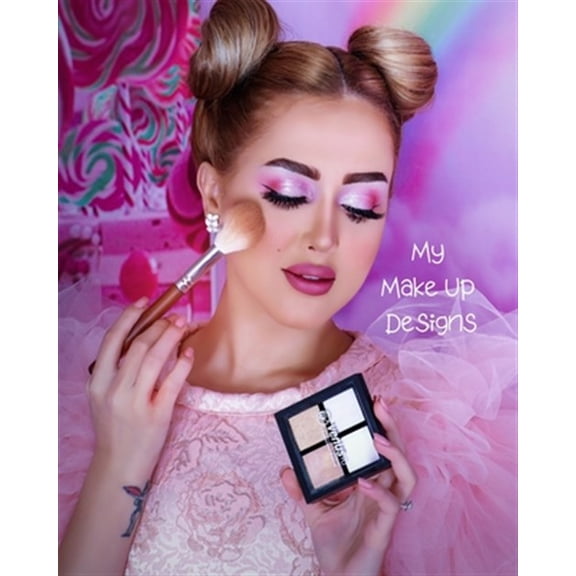 Pre-Owned My Make Up Designs: Book of face chart templates for make up artist designers creations. Perfect for teens, students & professionals. Lilac design (Paperback)