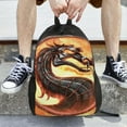 thumbnail image 6 of Mortal Kombat Backpack, Travel Laptop Backpack, Casual Daypack for College, Unisex Computer Bag Fits 15 Inch Notebook, 6 of 8