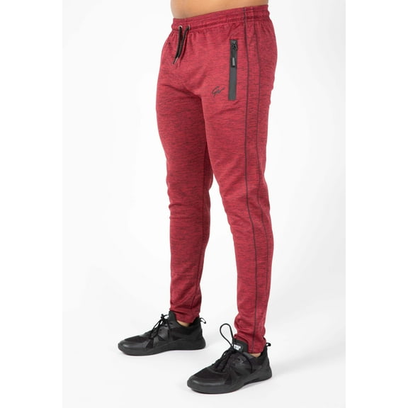 Wenden Track Pants - Burgundy Red