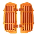 thumbnail image 1 of Motorcycle Radiator Guard Cover Protector, Water Cooler Radiator Guard Cover Protector Overheat Proof Reliable 1 Pair  for 125cc To 500cc 125 150 SX 250 SX-F Orange, 1 of 7
