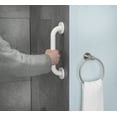 thumbnail image 4 of Mainstays 12 inch Grab Bar with 1-1/4" Diameter and Concealed Screws, White, 4 of 5