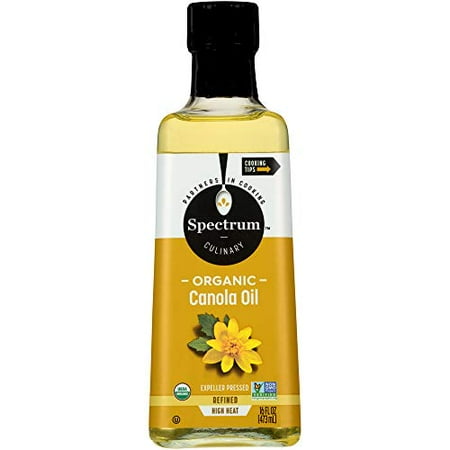 SPECTRUM ORGANIC CANOLA OIL 16 oz. (PACK OF 3)