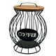 thumbnail image 1 of Soporte para cápsulas de café espresso de metal moderno, jaulas para cápsulas de café de gran capacidad. Negro L, 1 of 9