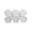 6 with five petals, variant on 3D Flower Shape Silicone Flexible Grade Mould Clay Resin Ceramics Candy Fondant Candy Chocolate Soap Mould